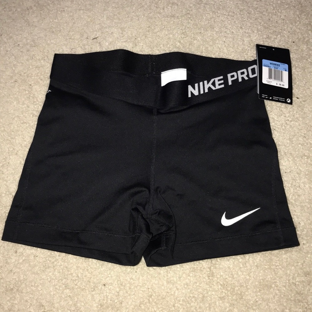 Black Nike Spandex Shorts